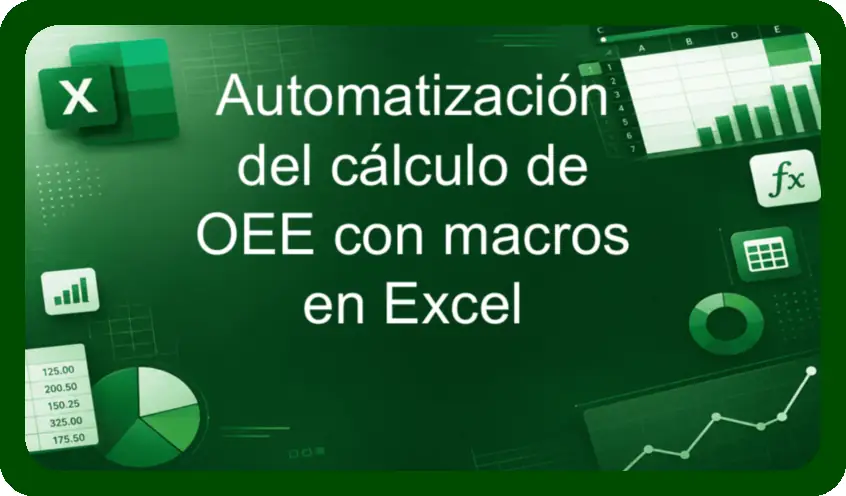 Automatización del cálculo de OEE con macros en Excel: Guía completa